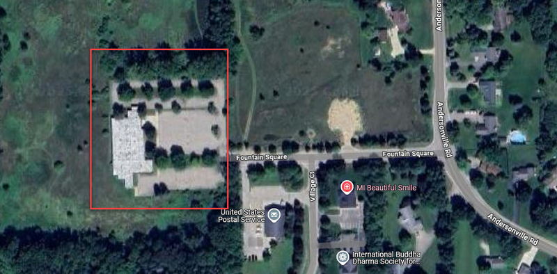 Fountain Square - Aerial Map (newer photo)